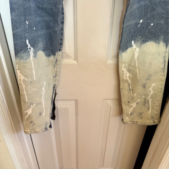 Fashion Nova Men Impression Medium Wash Skinny Jeans SZ 30.5 - Picture 9 of 11